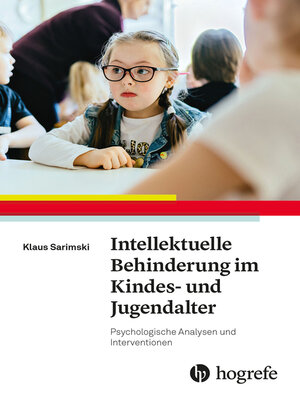 cover image of Intellektuelle Behinderung im Kindes- und Jugendalter